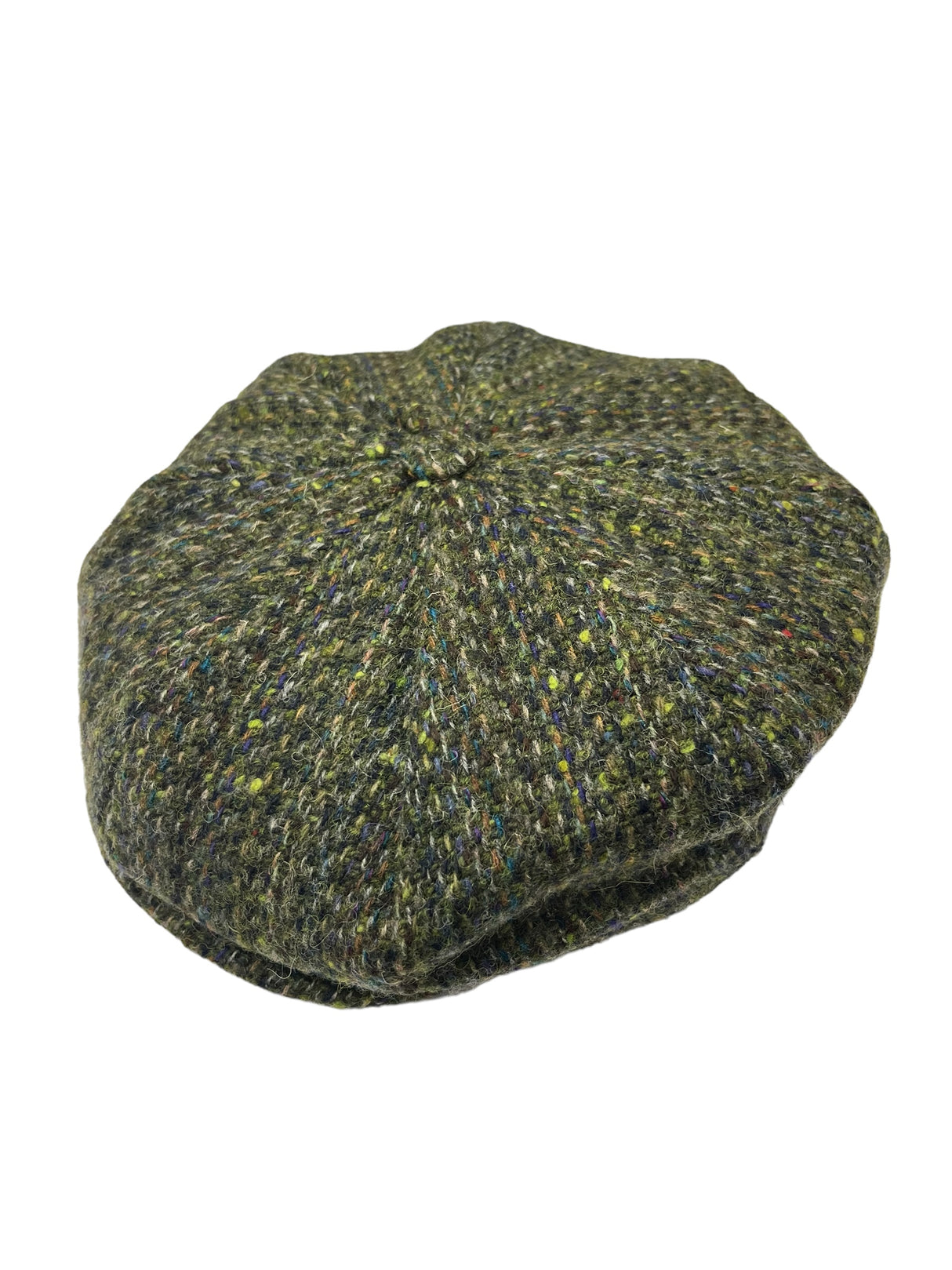 Handwoven Tweed - Eight Piece Cap