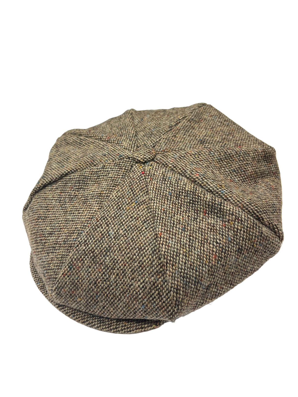 Handwoven Tweed - Eight Piece Cap