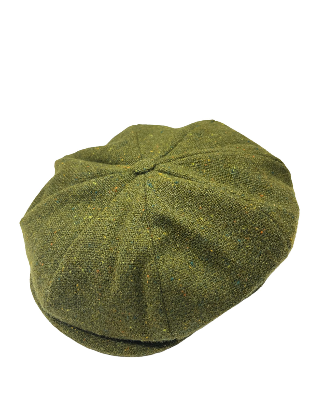 Handwoven Tweed - Eight Piece Cap