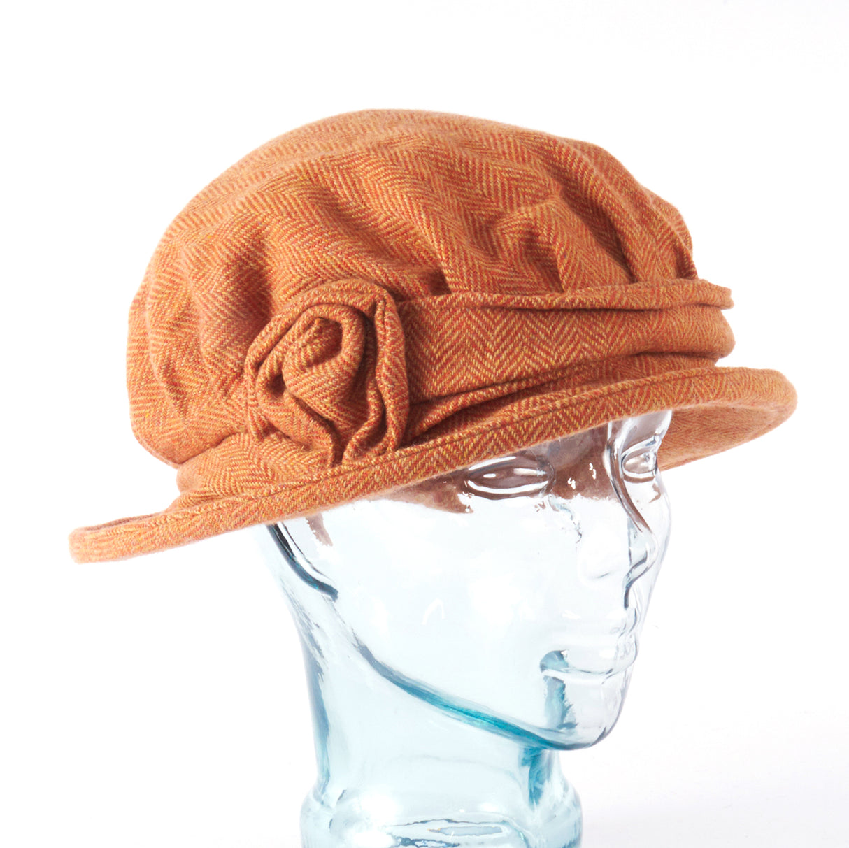 Downton Abbey Style Ladies Hat with Rose