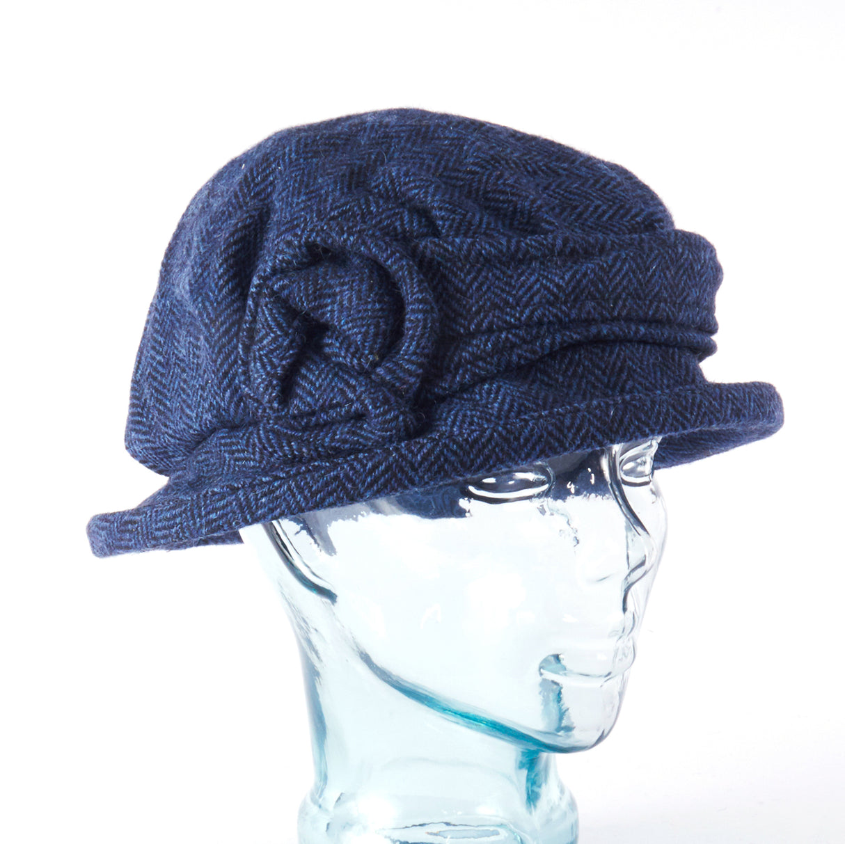 Downton Abbey Style Ladies Hat with Rose