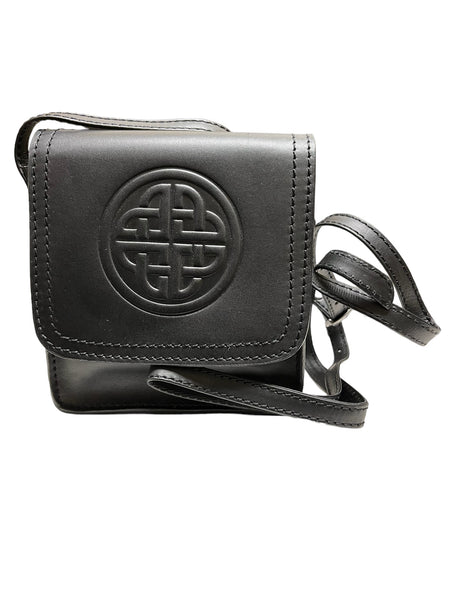 Celtic Knot Women's Leather Shoulder Bag
