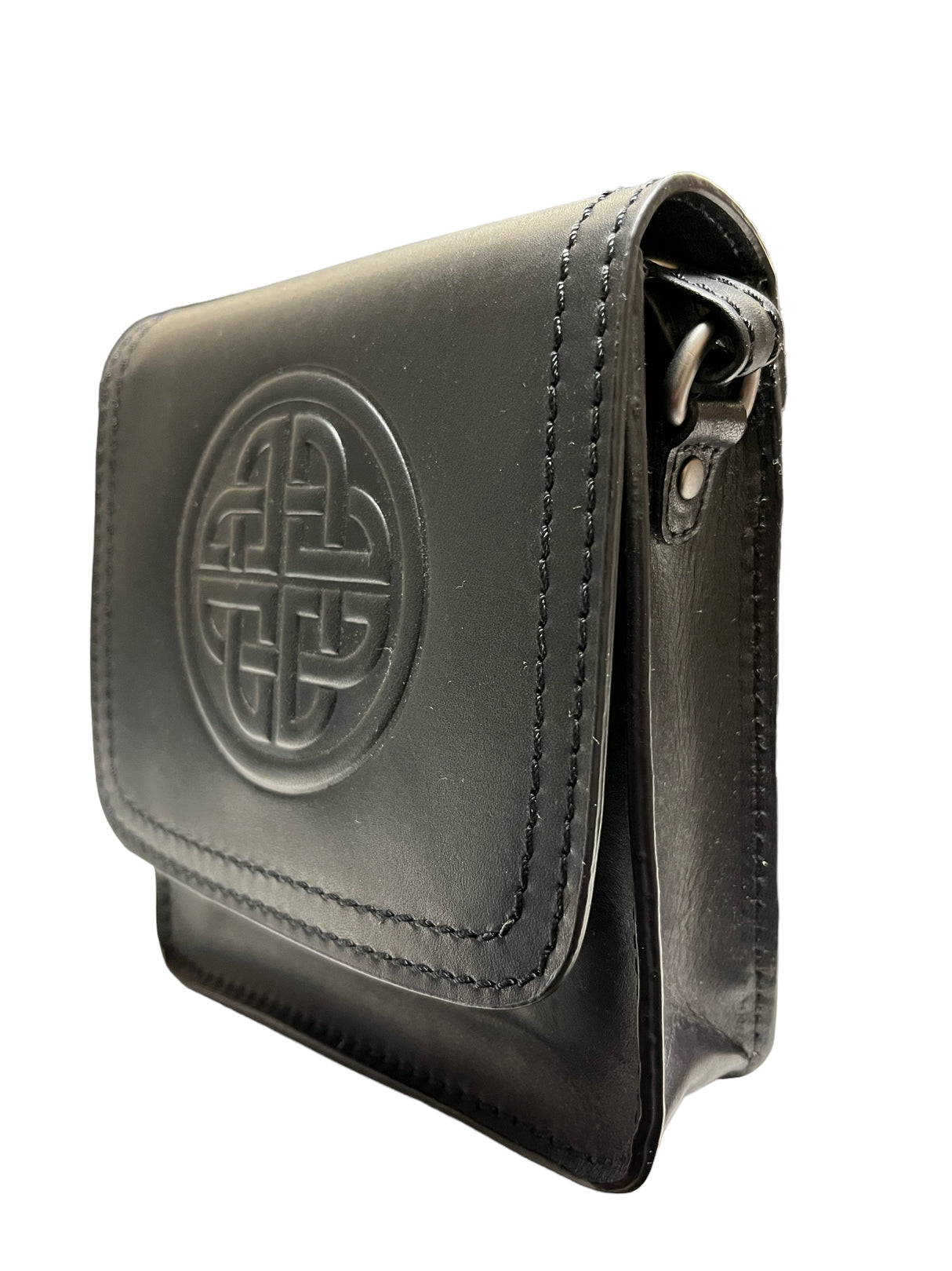 Celtic Knot Women's Leather Shoulder Bag