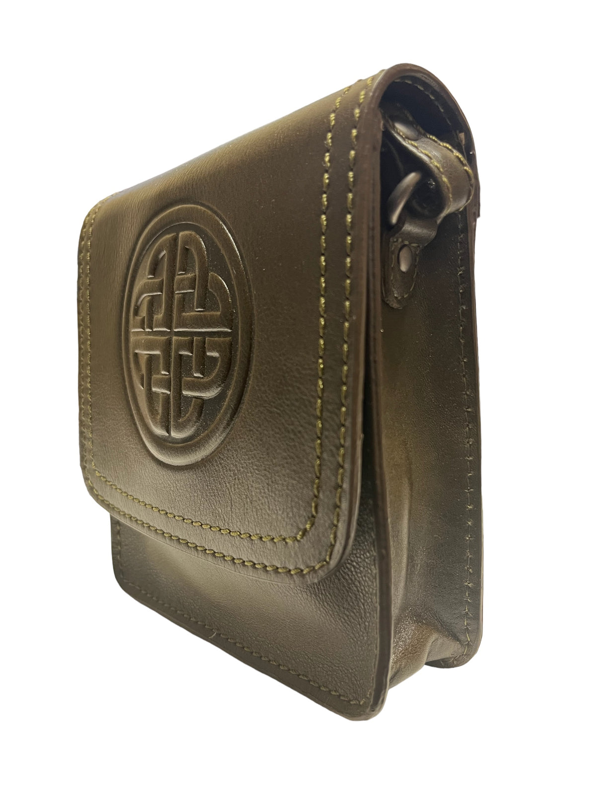 Celtic Knot Women's Leather Shoulder Bag