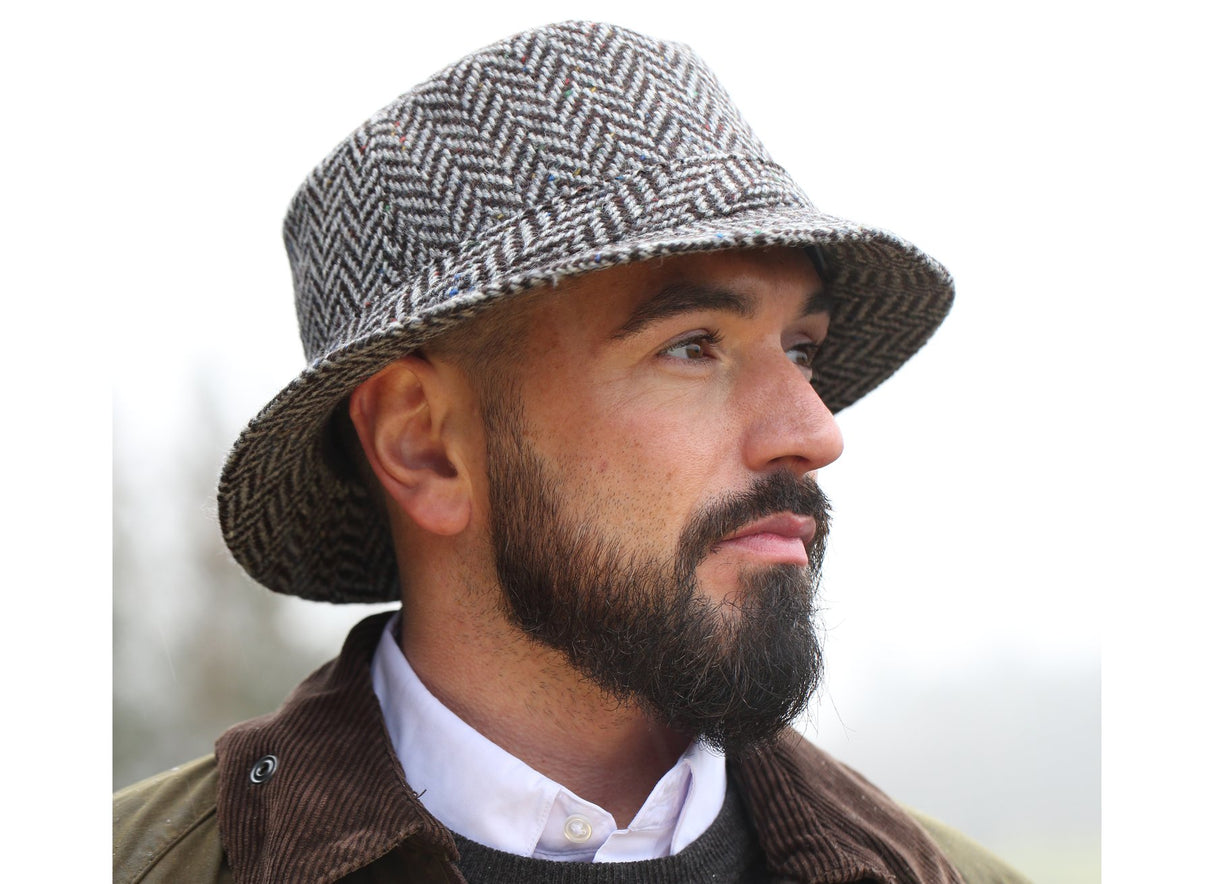 Irish Walking Hat - Tweed
