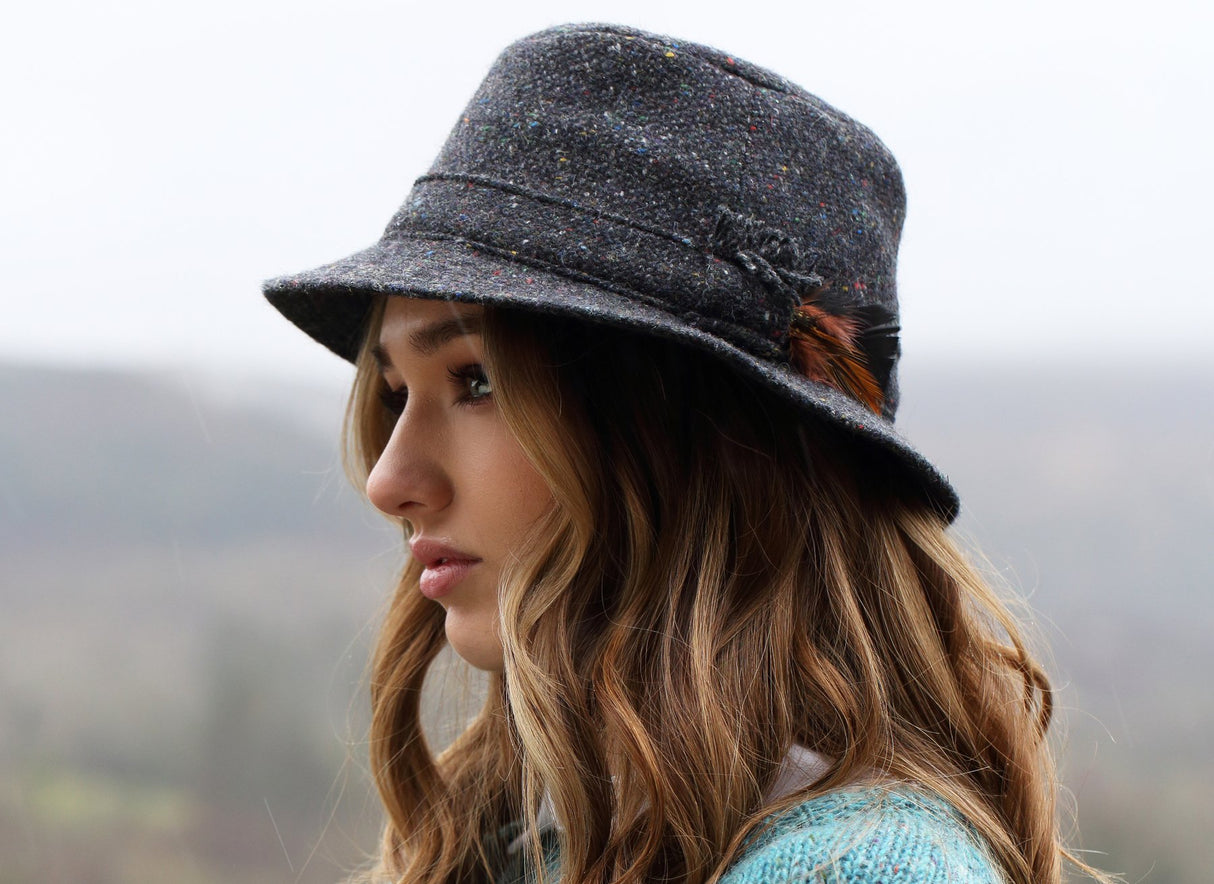 Irish Walking Hat - Tweed