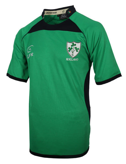 Kids Ireland Shamrock Breathable Rugby Jersey