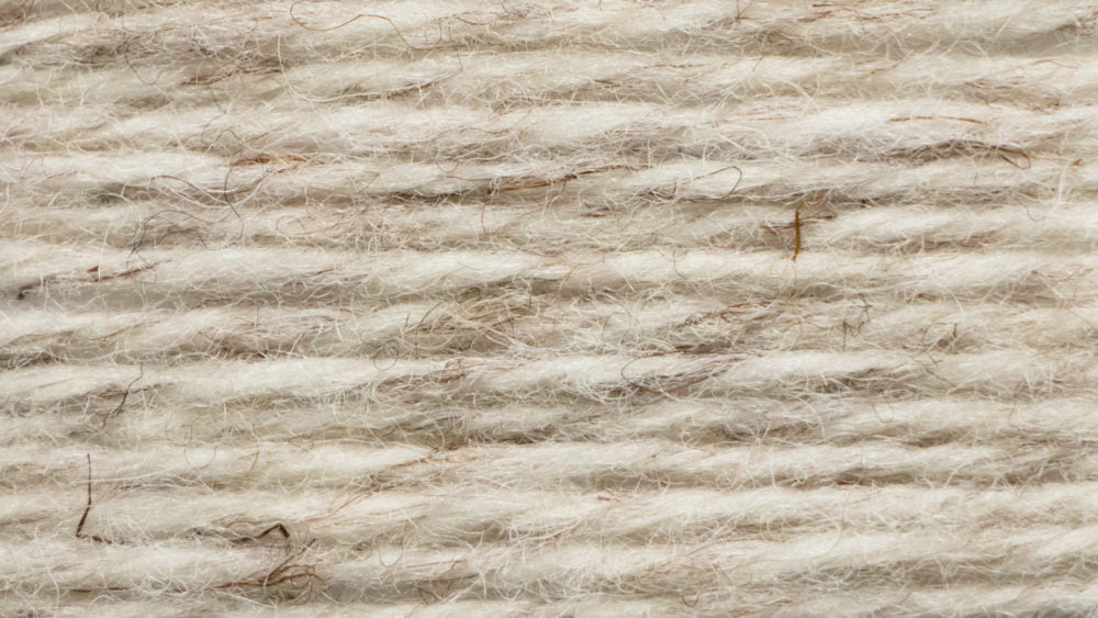 Men's Irish Hand Knit Aran Shawl Neck Cardigan - Oatmeal