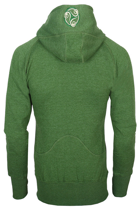 Women's Green Triskele Hoody