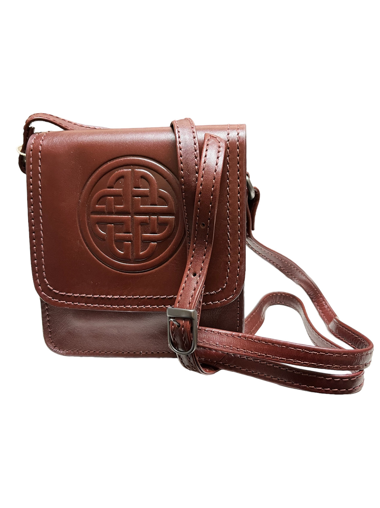 Celtic Knot Women's Leather Shoulder Bag