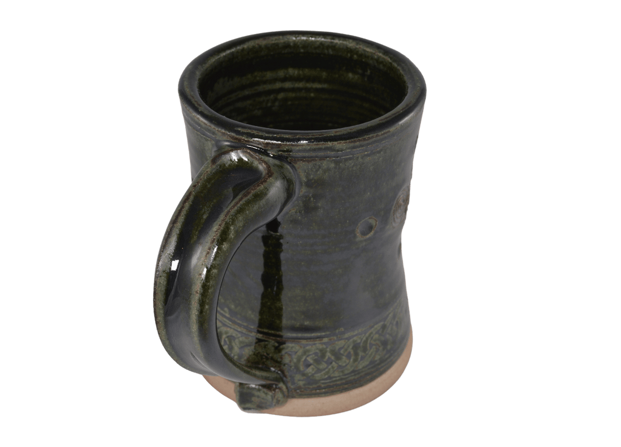 Hand Made Irish Pottery Celtic Knotwork Beer Steins