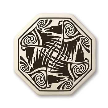 Nehalennia Porcelain Pendant
