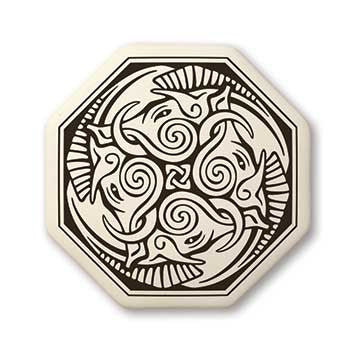 Cerridwen Porcelain Pendant