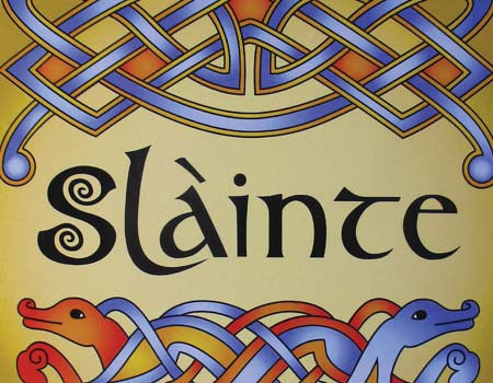 Sláinte Coaster