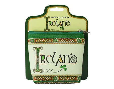Ireland Zip Coin Purse