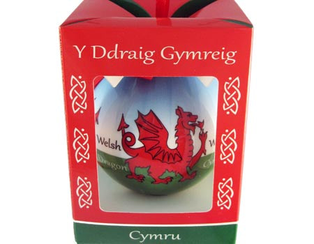 Welsh Dragon Ornament