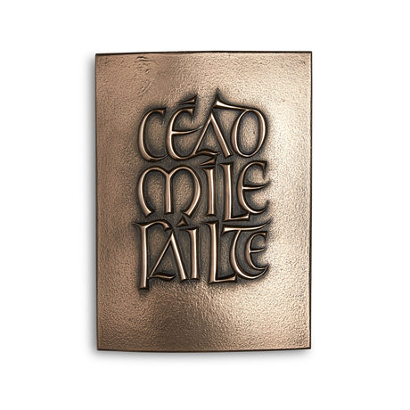 Cead Mile Failte Plaque - Real Irish Gifts