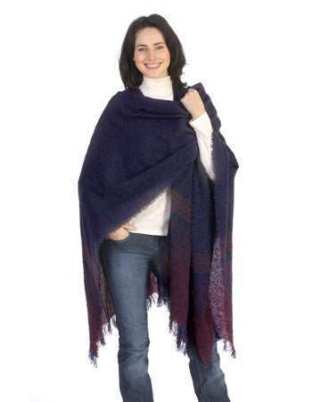 Women's Lambswool Celtic Ruana