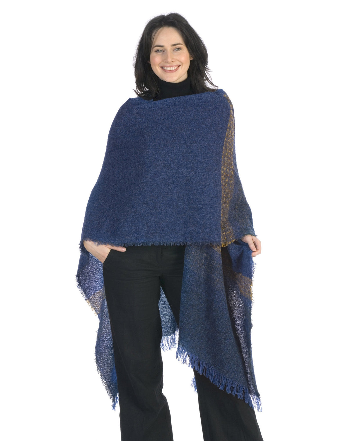 Women's Lambswool Celtic Ruana