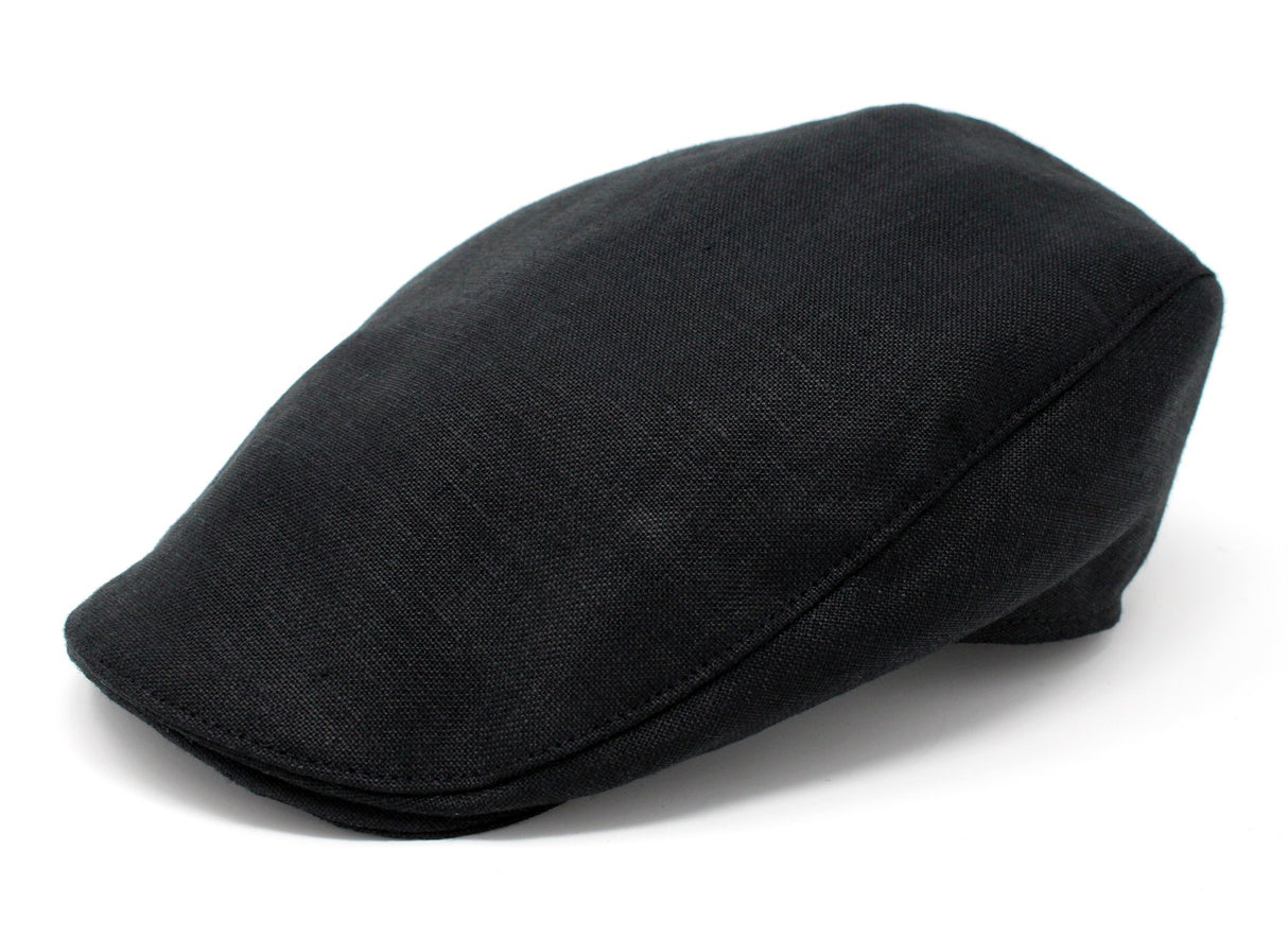 Irish Linen Donegal Touring Cap by Hanna Hats