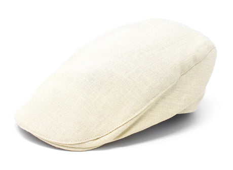 Irish Linen Donegal Touring Cap by Hanna Hats