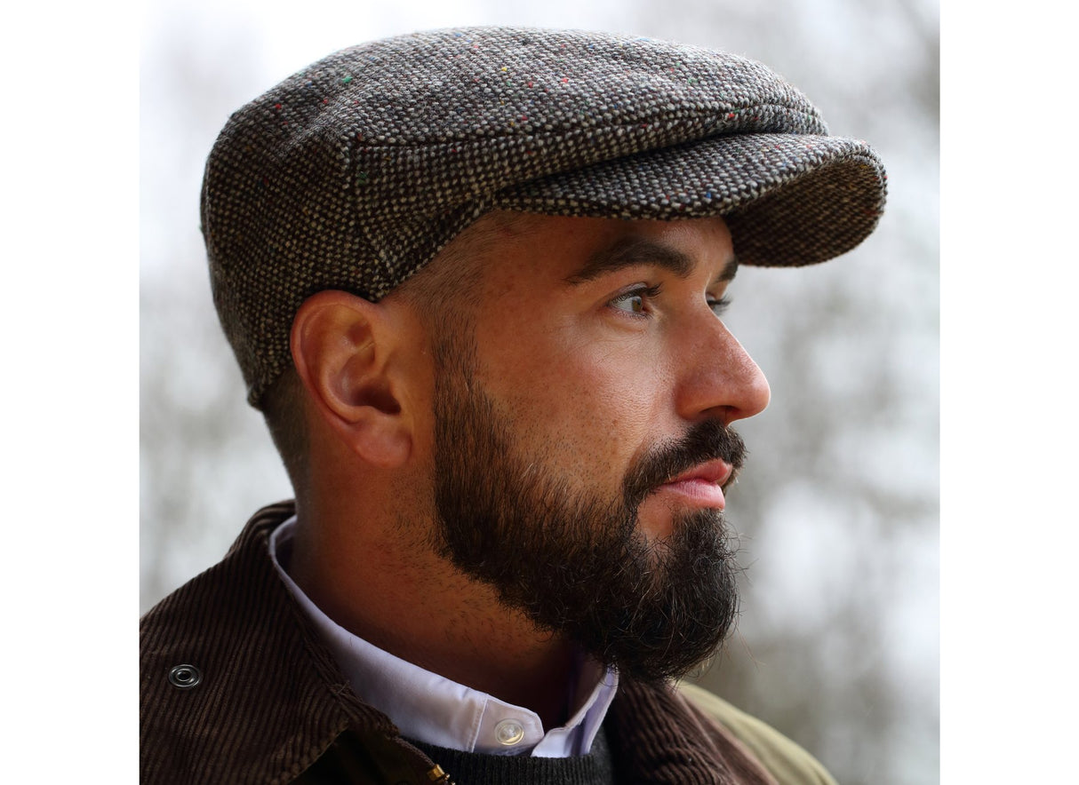 Irish Driving Cap - Tweed
