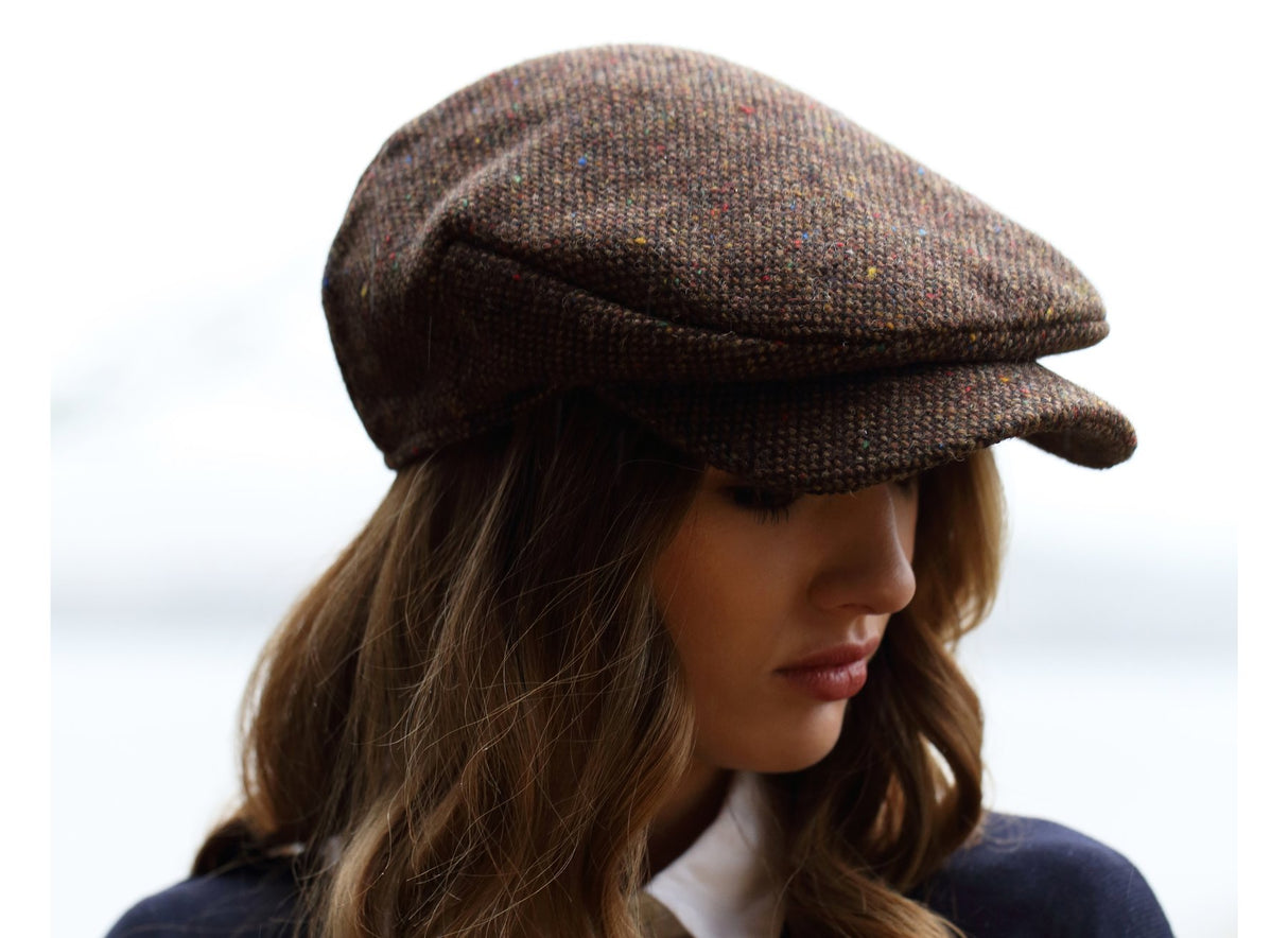 Irish Driving Cap - Tweed