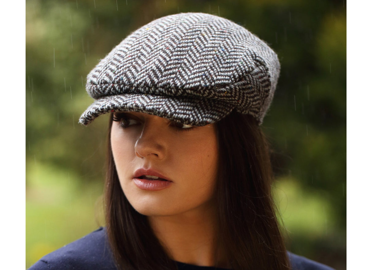 Irish Driving Cap - Tweed