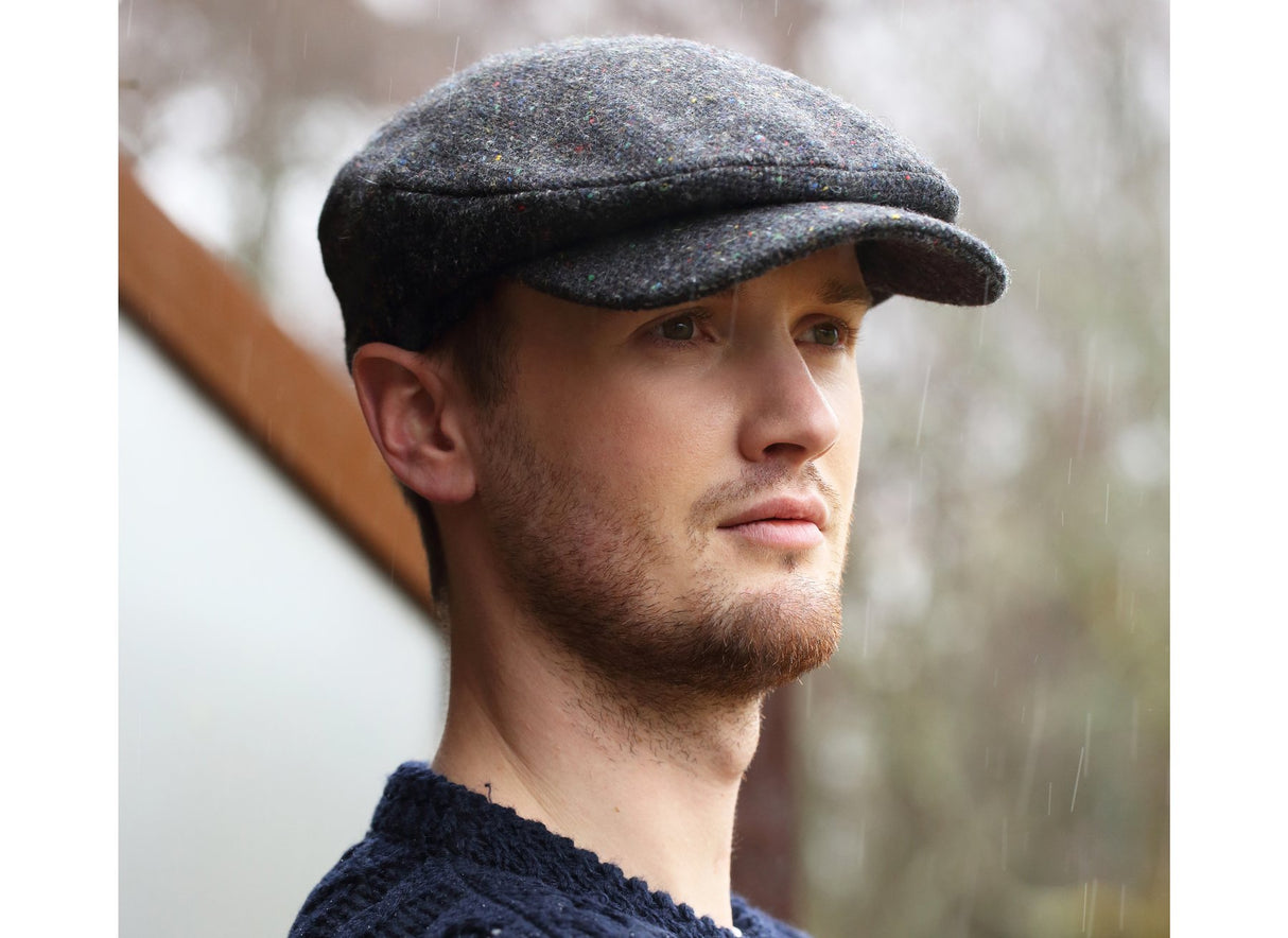 Irish Driving Cap - Tweed