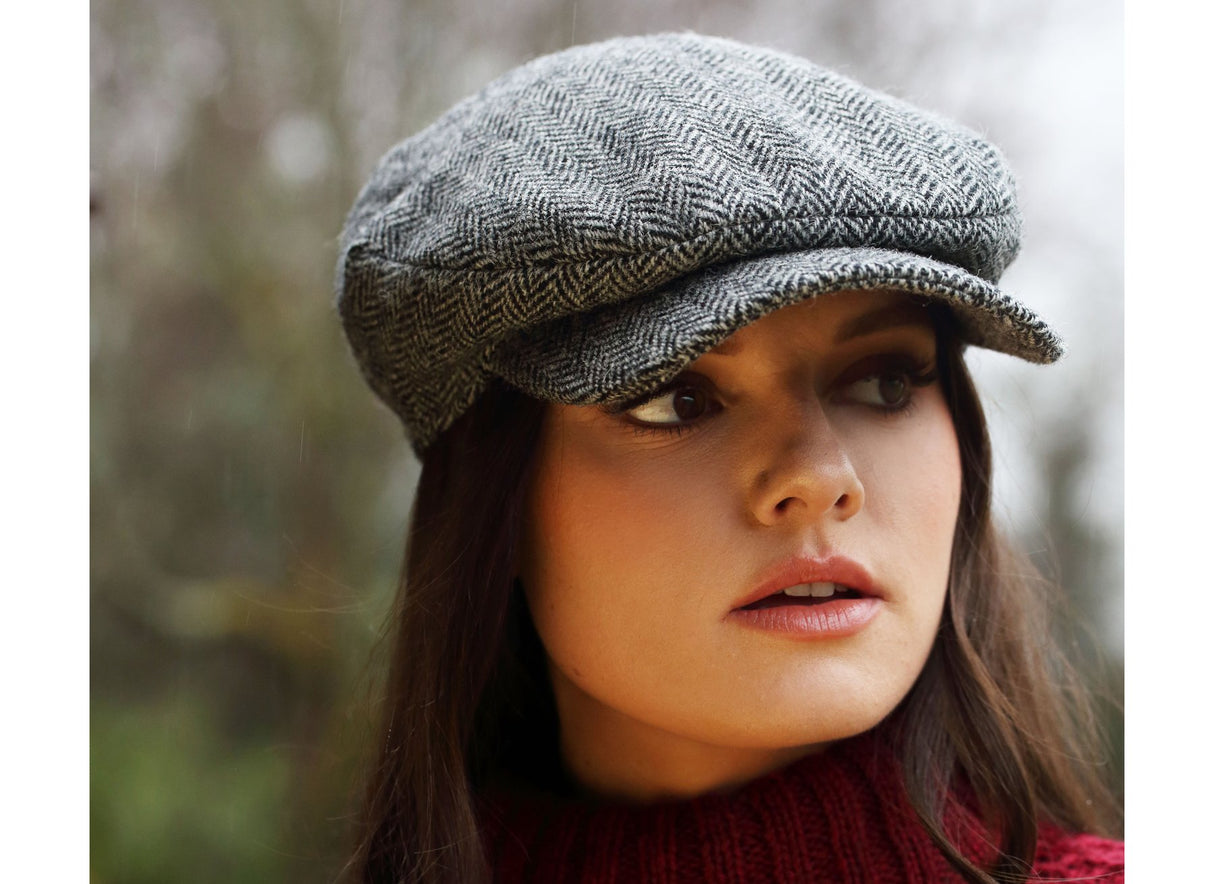 Irish Driving Cap - Tweed