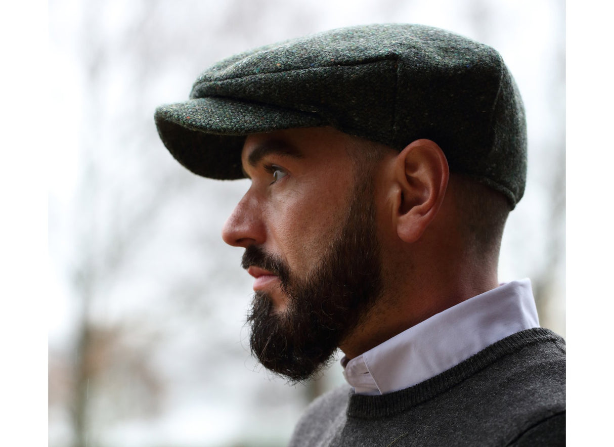 Irish Driving Cap - Tweed