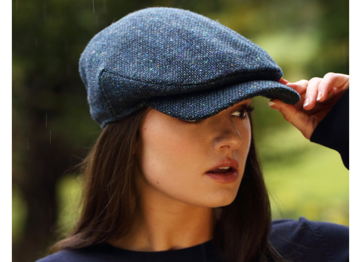 Irish Driving Cap - Tweed