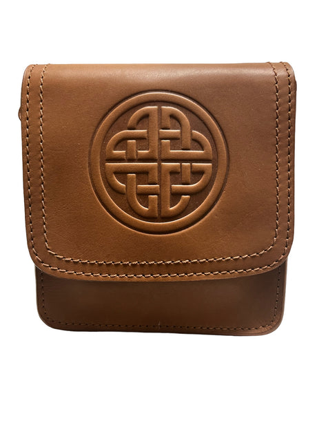 Celtic Knot Women's Leather Shoulder Bag
