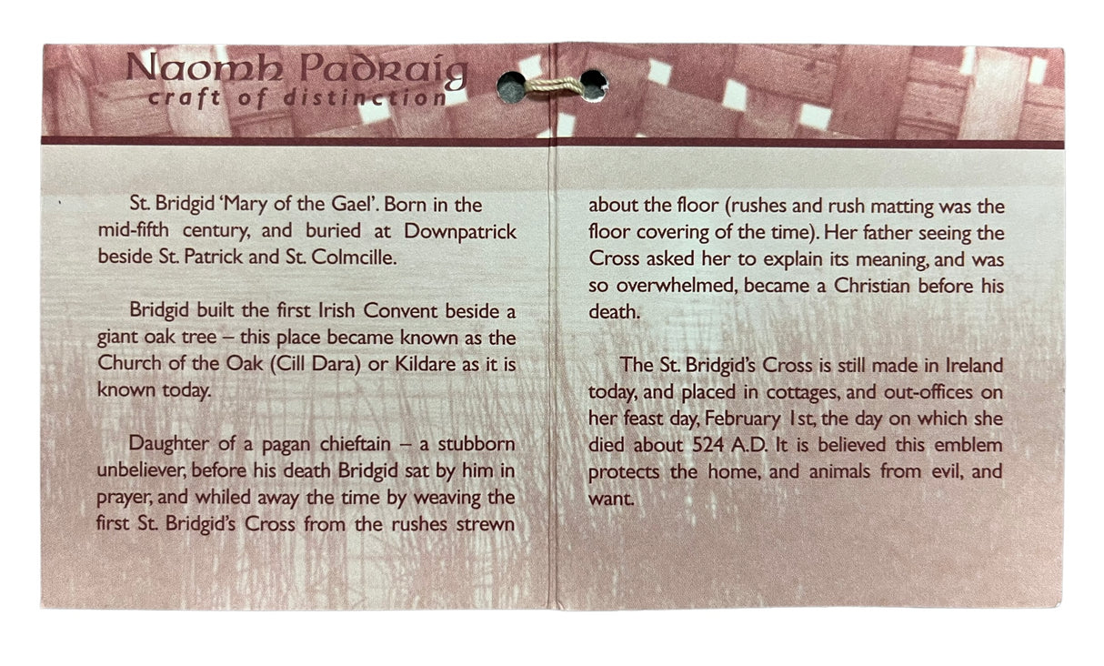 Medium St. Brigid's Cross