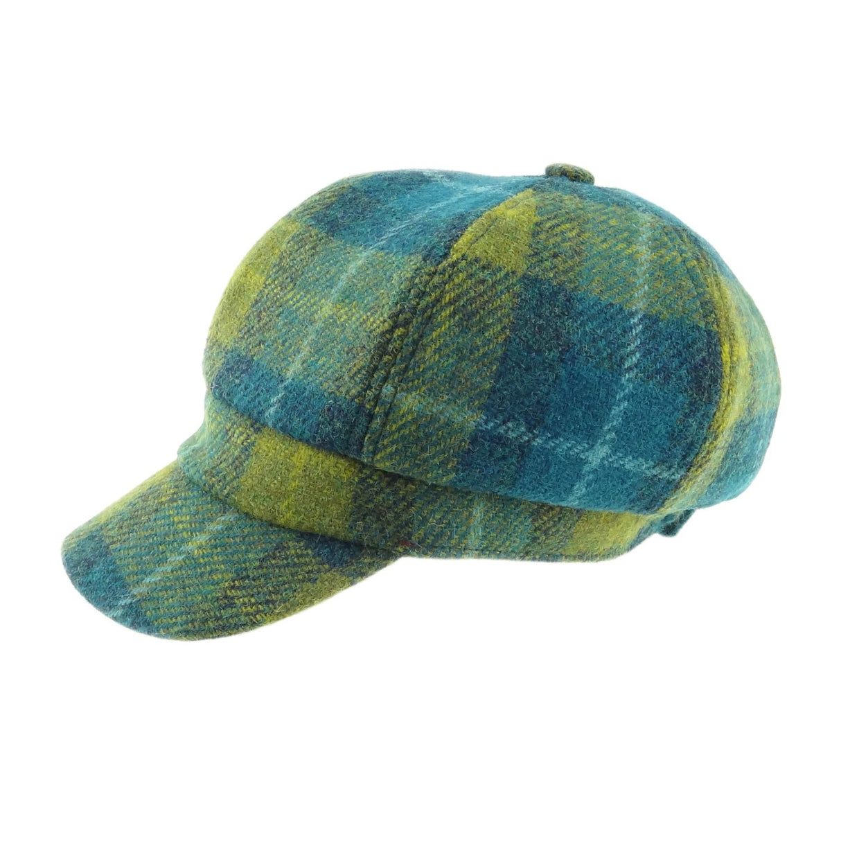 Women's Scottish Harris Tweed Newsboy Hat