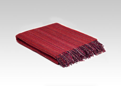 Rainbow Tweed Irish Merino Wool Irish Throws