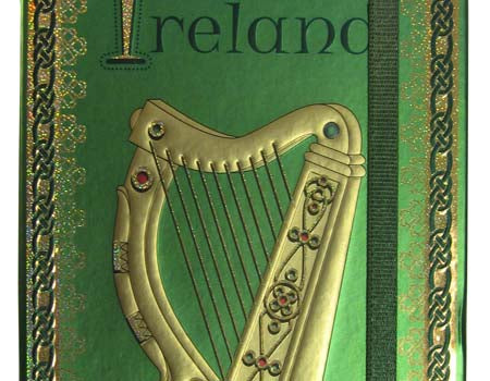 Irish Harp Notebook