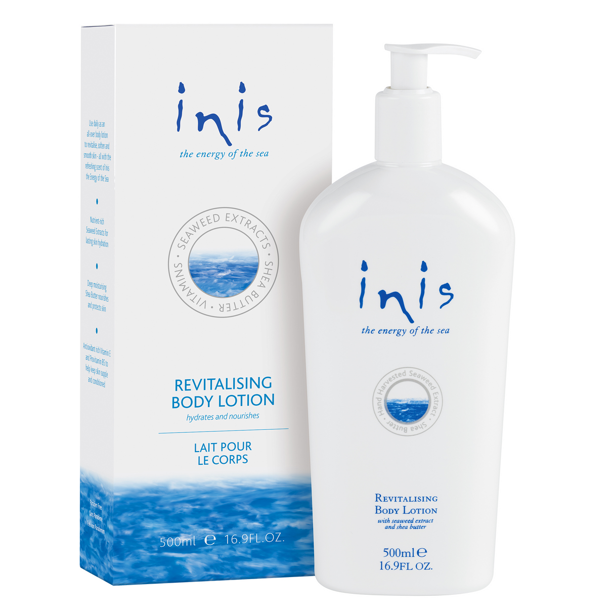 Inis Large Pump Bottle Revitalising Body Lotion 500ml/16.9 fl. oz