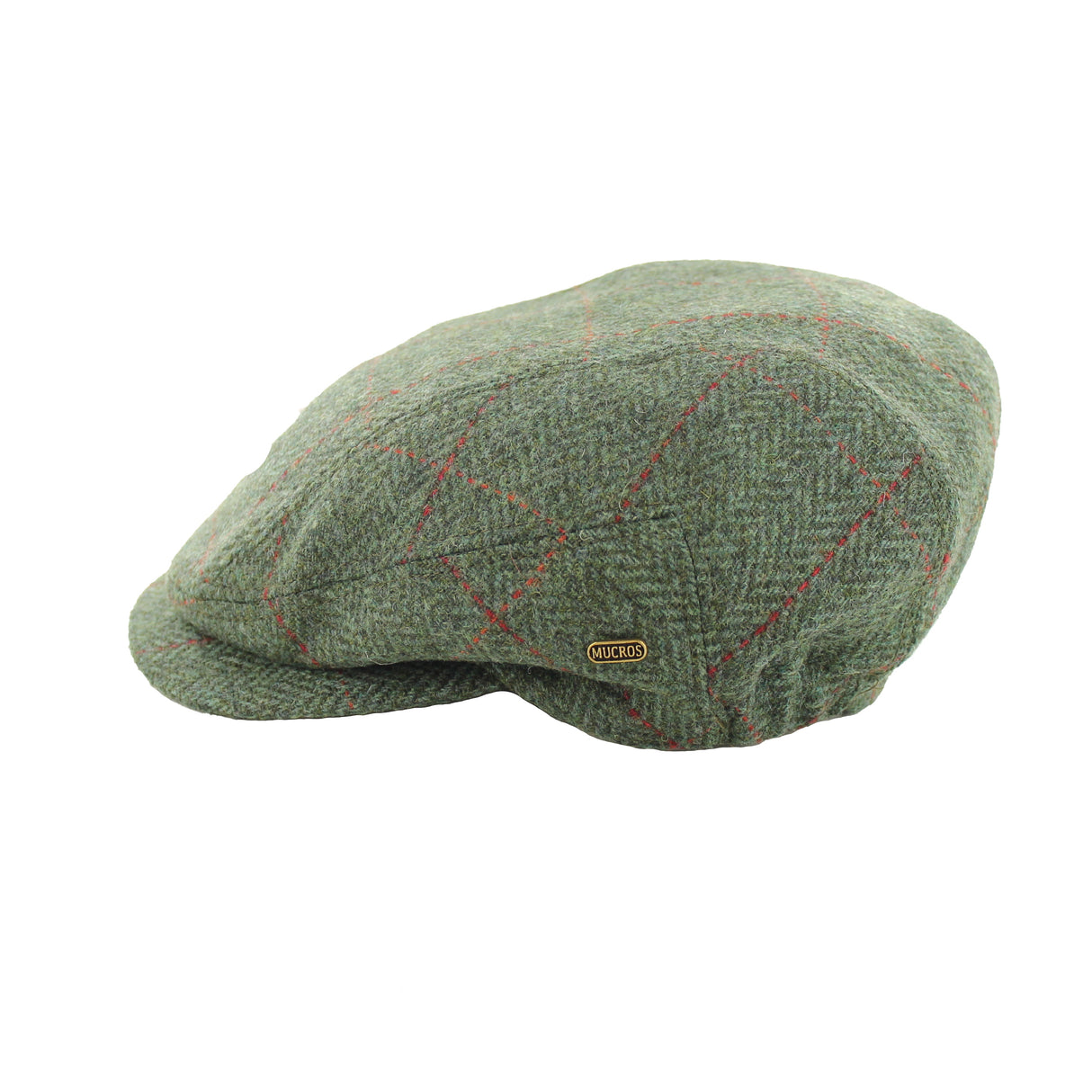 Mucros Weavers Irish Tweed Mens Kerry Cap