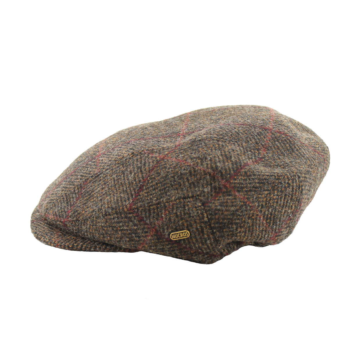 Mucros Weavers Irish Tweed Mens Kerry Cap