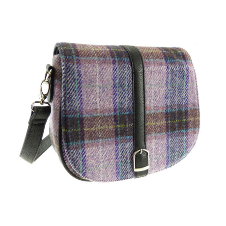 Harris Tweed Saddle Bag by Glen Appin - Beauly LB1000