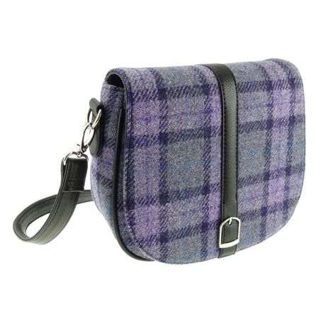 Harris Tweed Saddle Bag by Glen Appin - Beauly LB1000
