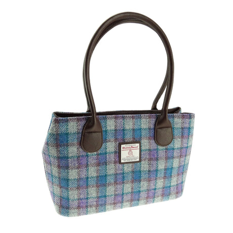 Classic Harris Tweed Handbag By Glen Appin - Cassley LB1003