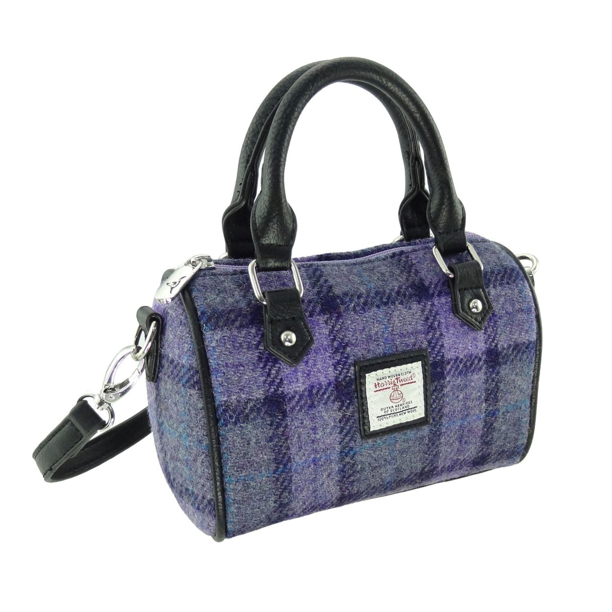 Harris Tweed Mini Bowling Bag