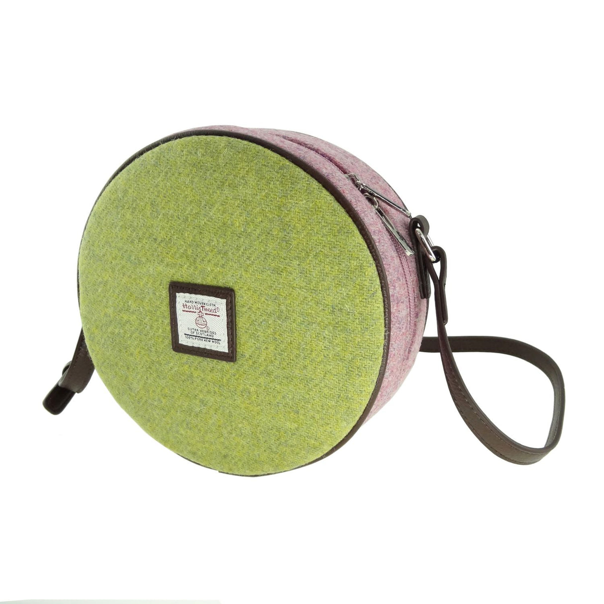 Harris Tweed Round Bag