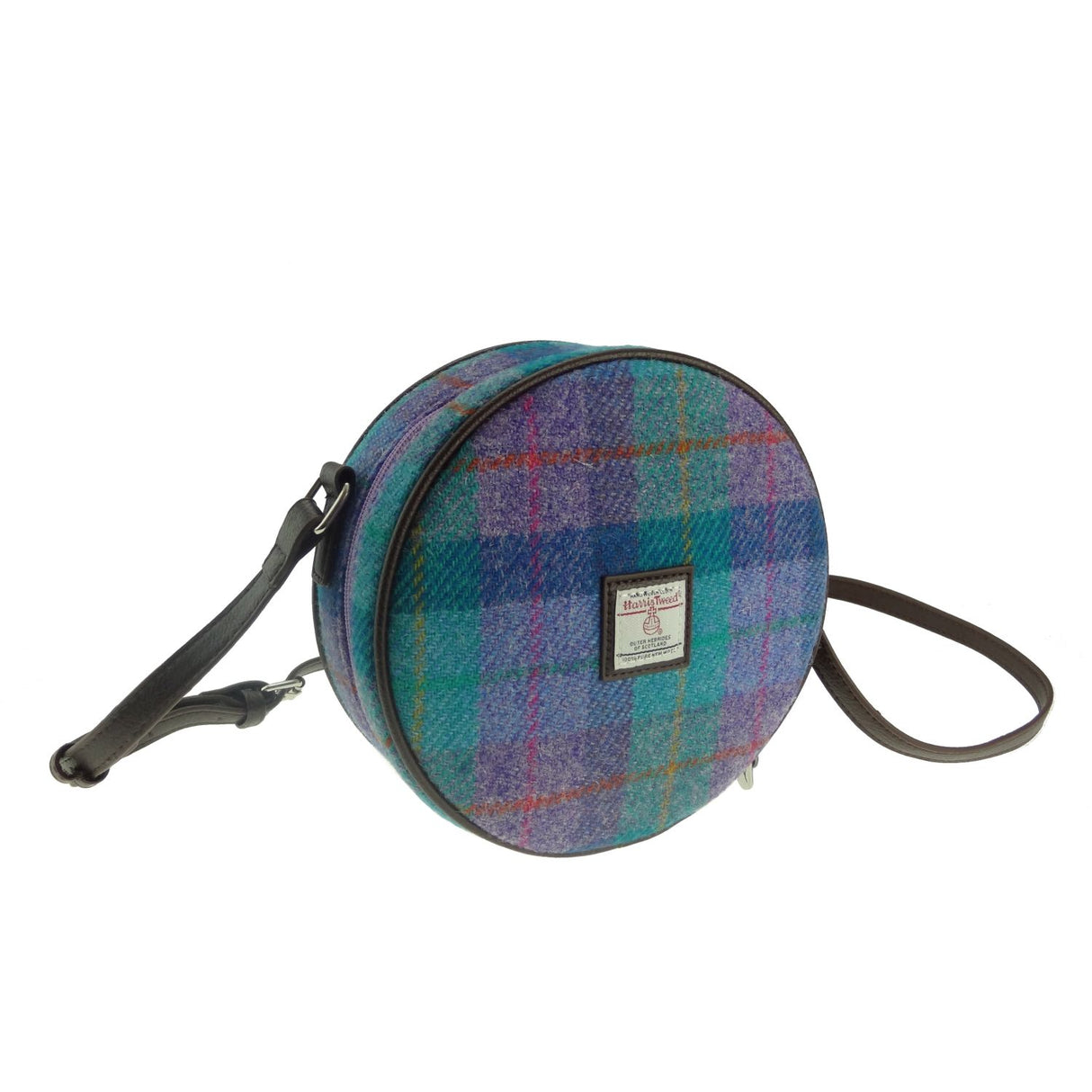 Harris Tweed Round Bag
