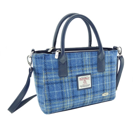 Harris Tweed Small Tote Bag with Shoulder Strap