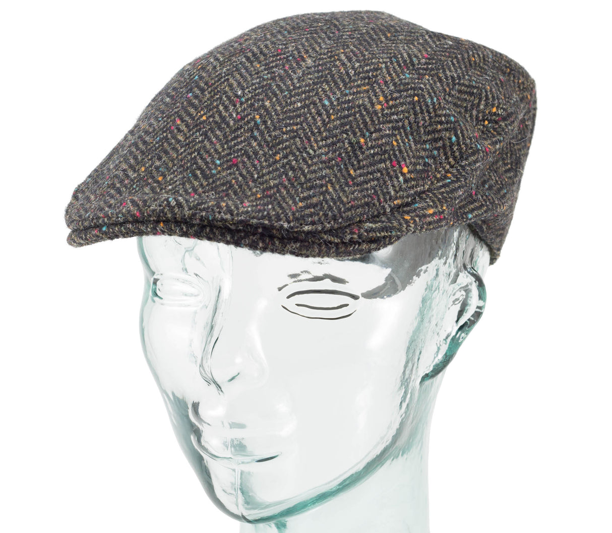 Fine Herringbone - Donegal Touring Cap