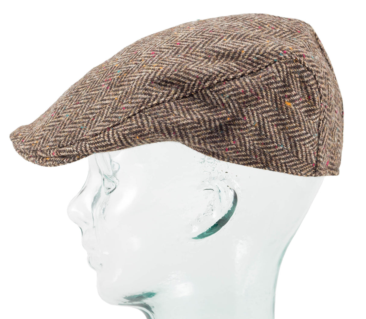 Fine Herringbone - Donegal Touring Cap