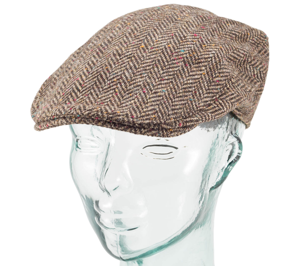 Fine Herringbone - Donegal Touring Cap